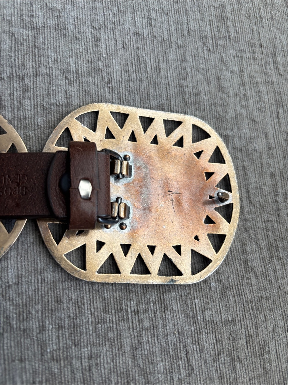 3-D (Ranch) Concho Belt - Picture 10 of 14